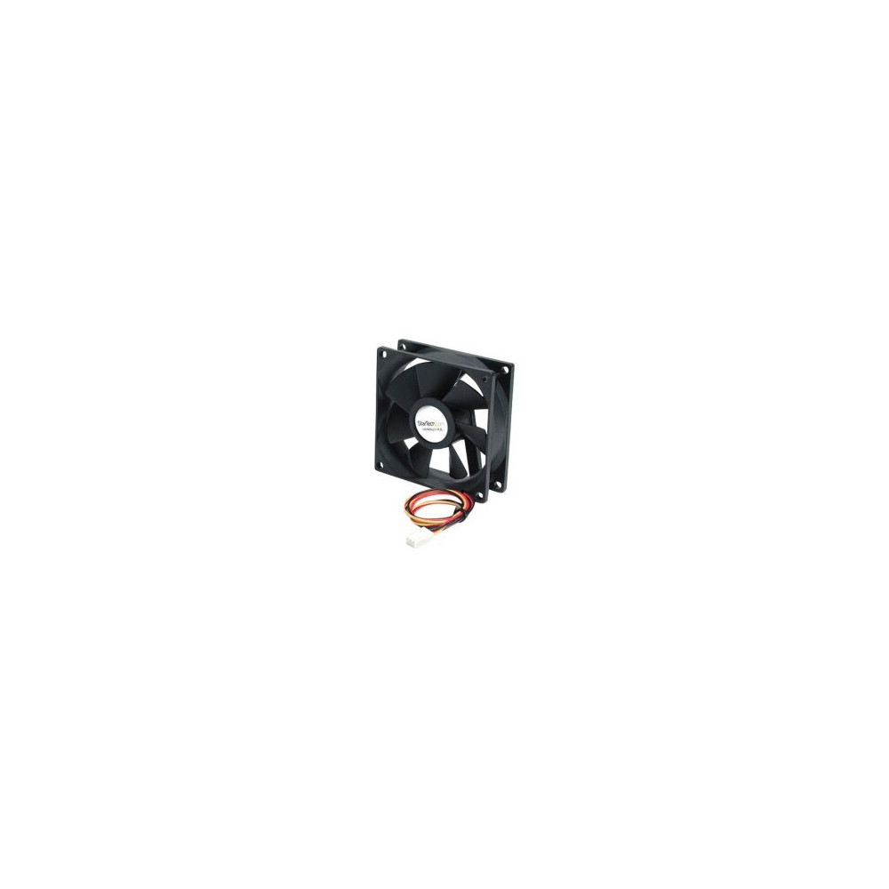 StarTech.com Ventola computer silenziosa con cuscinetto a sfera 80x25 mm con connettore TX3 - Ventilatore - 8 cm - 2000 Giri/min