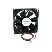 StarTech.com Ventola per case - connettore PWM (Pulse Width Modulation) 80x25mm - Computer case - Ventilatore - 8 cm - 28 dB - 4