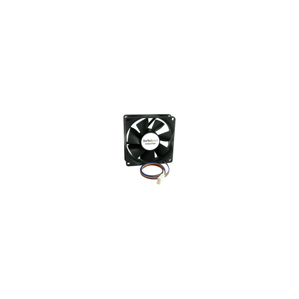 StarTech.com Ventola per case - connettore PWM (Pulse Width Modulation) 80x25mm - Computer case - Ventilatore - 8 cm - 28 dB - 4