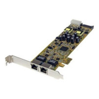 StarTech.com Adattatore scheda di rete PCIe Ethernet Gigabit PCI Express a due porte - PoE/PSE