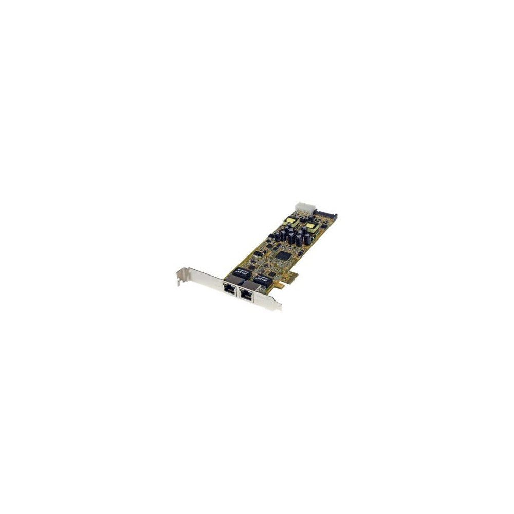 StarTech.com Adattatore scheda di rete PCIe Ethernet Gigabit PCI Express a due porte - PoE/PSE