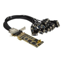 StarTech.com Scheda seriale a basso profilo da 16 porte - RS232 - PCI Express - PCIe - Seriale - A basso profilo - PCIe 1.1 - RS