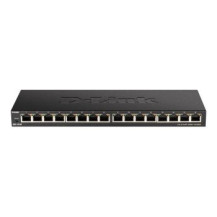 D-Link DGS-1016S Non gestito Gigabit Ethernet (10/100/1000) Nero