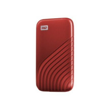 WD My Passport - 2000 GB - USB tipo-C - 3.2 Gen 2 (3.1 Gen 2) - 1050 MB/s - Protezione della password - Rosso