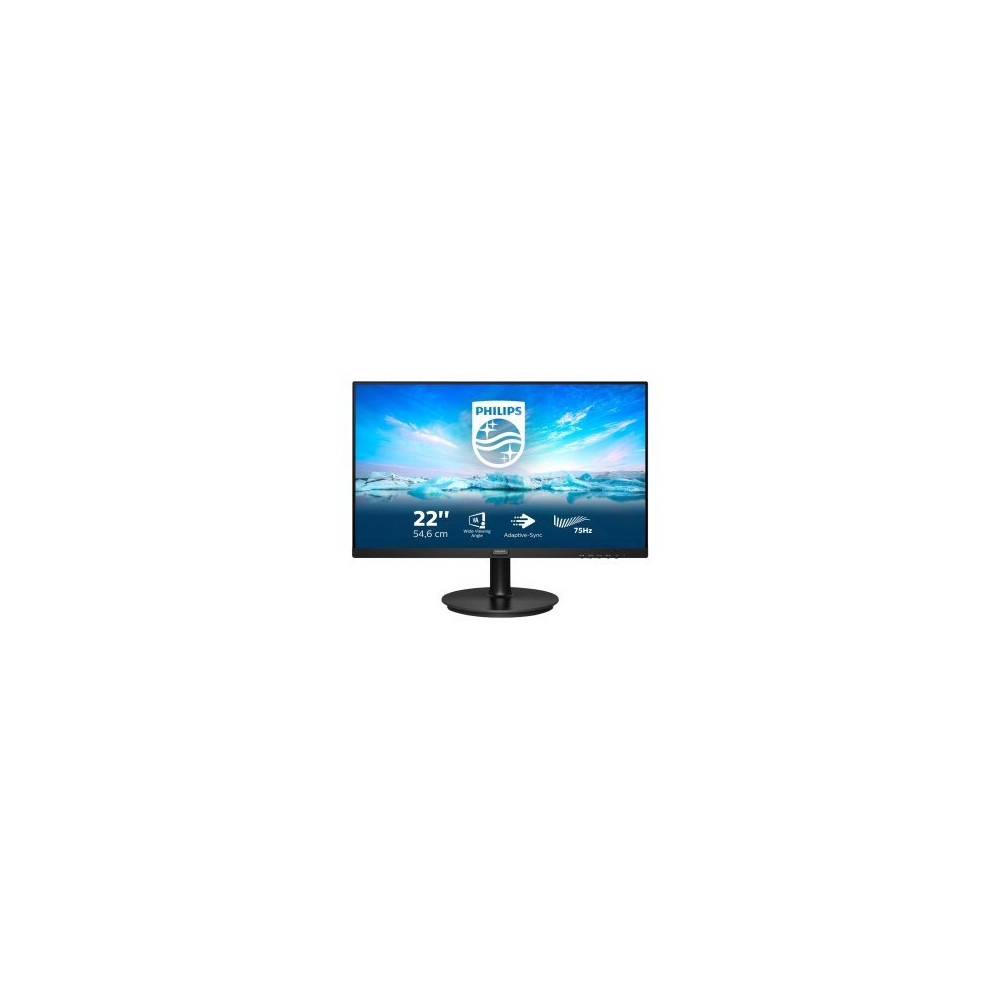 Philips V Line 222V8LA/00 - 54,6 cm (21.5″) - 1920 x 1080 Pixel - Full HD - LCD - 4 ms - Nero