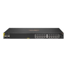 HPE 6100 24G Class4 PoE 4SFP+ 370W - Gestito - L3 - Gigabit Ethernet (10/100/1000) - Supporto Power over Ethernet (PoE) - Montag