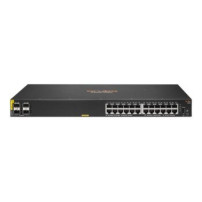 HPE 6100 24G Class4 PoE 4SFP+ 370W - Gestito - L3 - Gigabit Ethernet (10/100/1000) - Supporto Power over Ethernet (PoE) - Montag