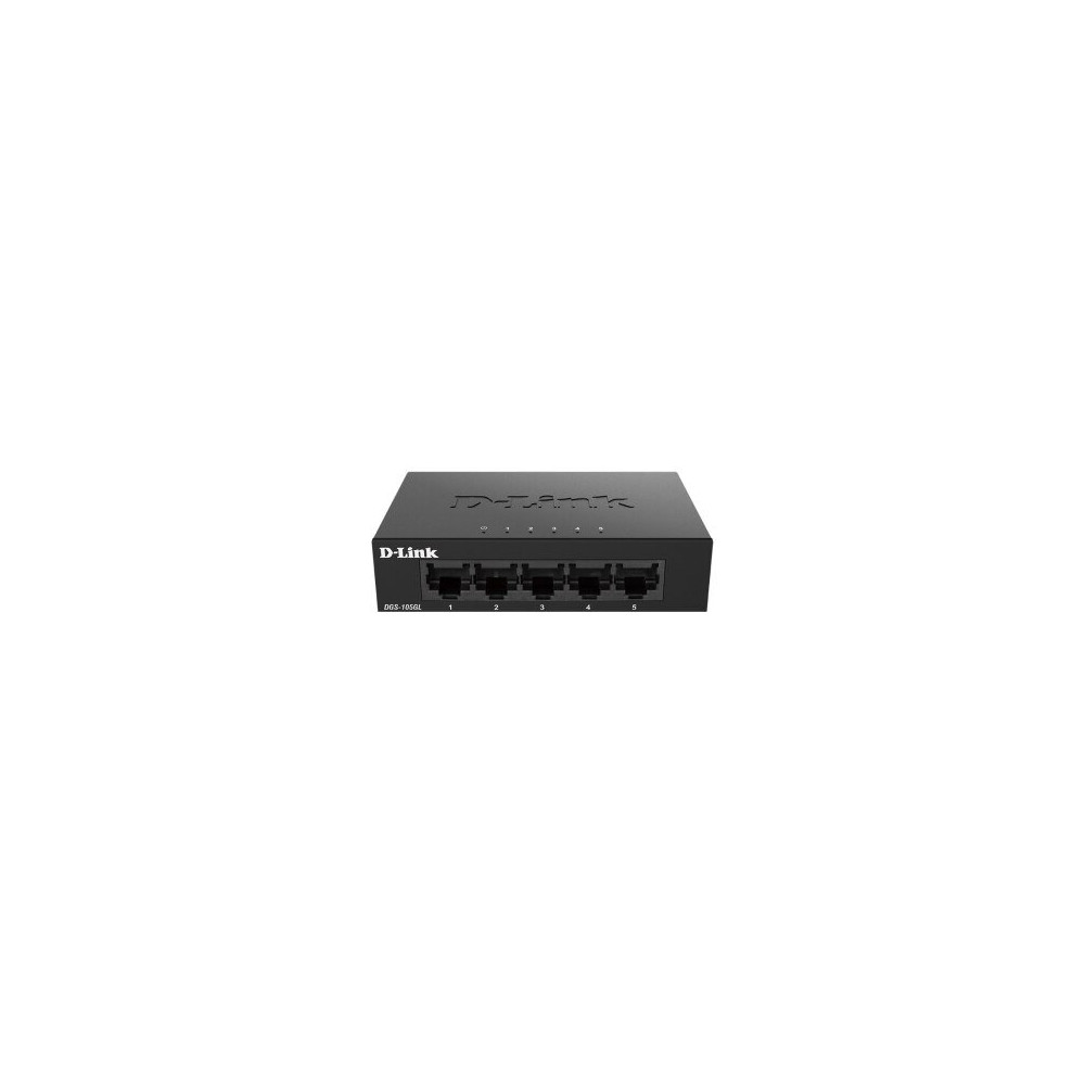 D-Link Switch DGS-105GL 5*GE retail - Interruttore - 1 Gbps