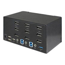 StarTech.com 2 PT DP KVM SWITCH - Interruttore - 2-port