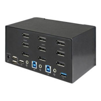 StarTech.com 2 PT DP KVM SWITCH - Interruttore - 2-port