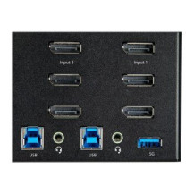 StarTech.com 2 PT DP KVM SWITCH - Interruttore - 2-port