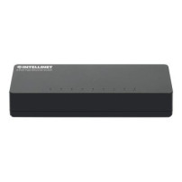 IC Intracom 8-Port Fast Ethernet Switch Desktop-Format Kunststoffgehäuse IEEE 802.3az Energy - Interruttore - 8-port