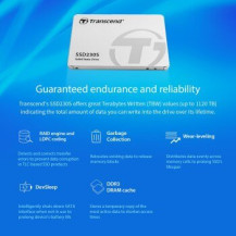 Transcend SSD230 2,5″ SATA 128 GB - Disco a stato solido - 20 Ms - Internamente
