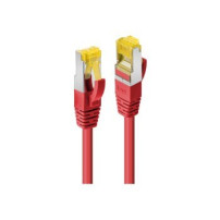 Lindy 47298 - 10 m - Cat7 - S/FTP (S-STP) - RJ-45 - RJ-45 - Rosso