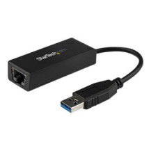 StarTech.com Adattatore USB 3.0 a Ethernet Gigabit (RJ45) - Scheda di rete NIC LAN Esterna USB3.0 a Ethernet 10/100/1000 Mbps -