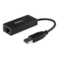 StarTech.com Adattatore USB 3.0 a Ethernet Gigabit (RJ45) - Scheda di rete NIC LAN Esterna USB3.0 a Ethernet 10/100/1000 Mbps -