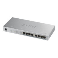 ZyXEL GS1008HP - Non gestito - Gigabit Ethernet (10/100/1000) - Supporto Power over Ethernet (PoE)