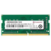 Transcend JetRam JM2666HSB-16G - 16 GB - 2 x 8 GB - DDR4 - 2666 MHz - 260-pin SO-DIMM