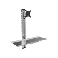 Techly ICA-PLW 01 Supporti a parete per TV 68,6 cm (27″) Argento