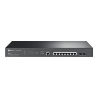 TP-LINK TL-SG3210XHP-M2 - Gestito - L2+ - 2.5G Ethernet (100/1000/2500) - Montaggio rack