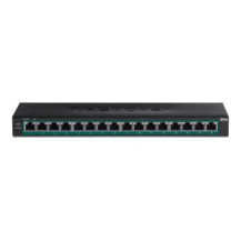 TRENDnet TPE-TG160H - Gestito - Gigabit Ethernet (10/100/1000) - Full duplex - Supporto Power over Ethernet (PoE) - Montaggio ra