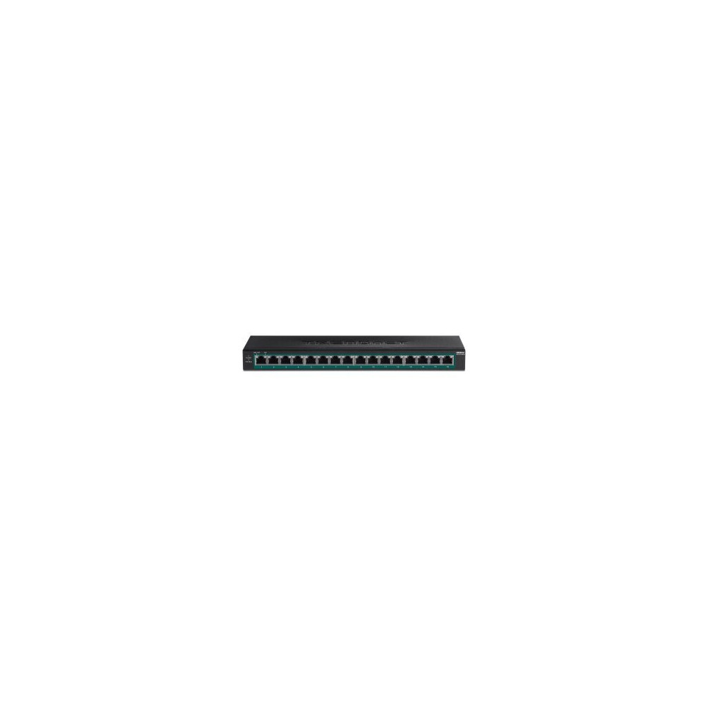 TRENDnet TPE-TG160H - Gestito - Gigabit Ethernet (10/100/1000) - Full duplex - Supporto Power over Ethernet (PoE) - Montaggio ra
