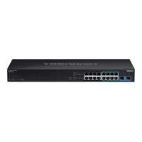 TRENDnet TPE-BG182G - Non gestito - Gigabit Ethernet (10/100/1000) - Full duplex - Supporto Power over Ethernet (PoE) - Montaggi
