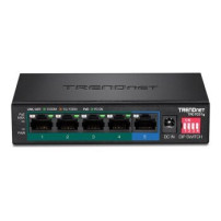 TRENDnet TPE-TG51G - Gigabit Ethernet (10/100/1000) - Full duplex - Supporto Power over Ethernet (PoE) - Montabile a parete