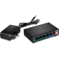 TRENDnet TPE-TG51G - Gigabit Ethernet (10/100/1000) - Full duplex - Supporto Power over Ethernet (PoE) - Montabile a parete
