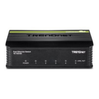 TRENDnet TE100 S5 - Interruttore - 0,1 Gbps - 5-port 3 he - Esterno
