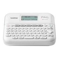Brother PT-D410 stampante per etichette (CD) Trasferimento termico 180 x 180 DPI 20 mm/s Cablato TZe QWERTY
