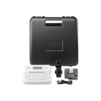 Brother PT-D410VP stampante per etichette (CD) ZINK (Zero-Ink) 180 x 180 DPI Cablato TZe QWERTY