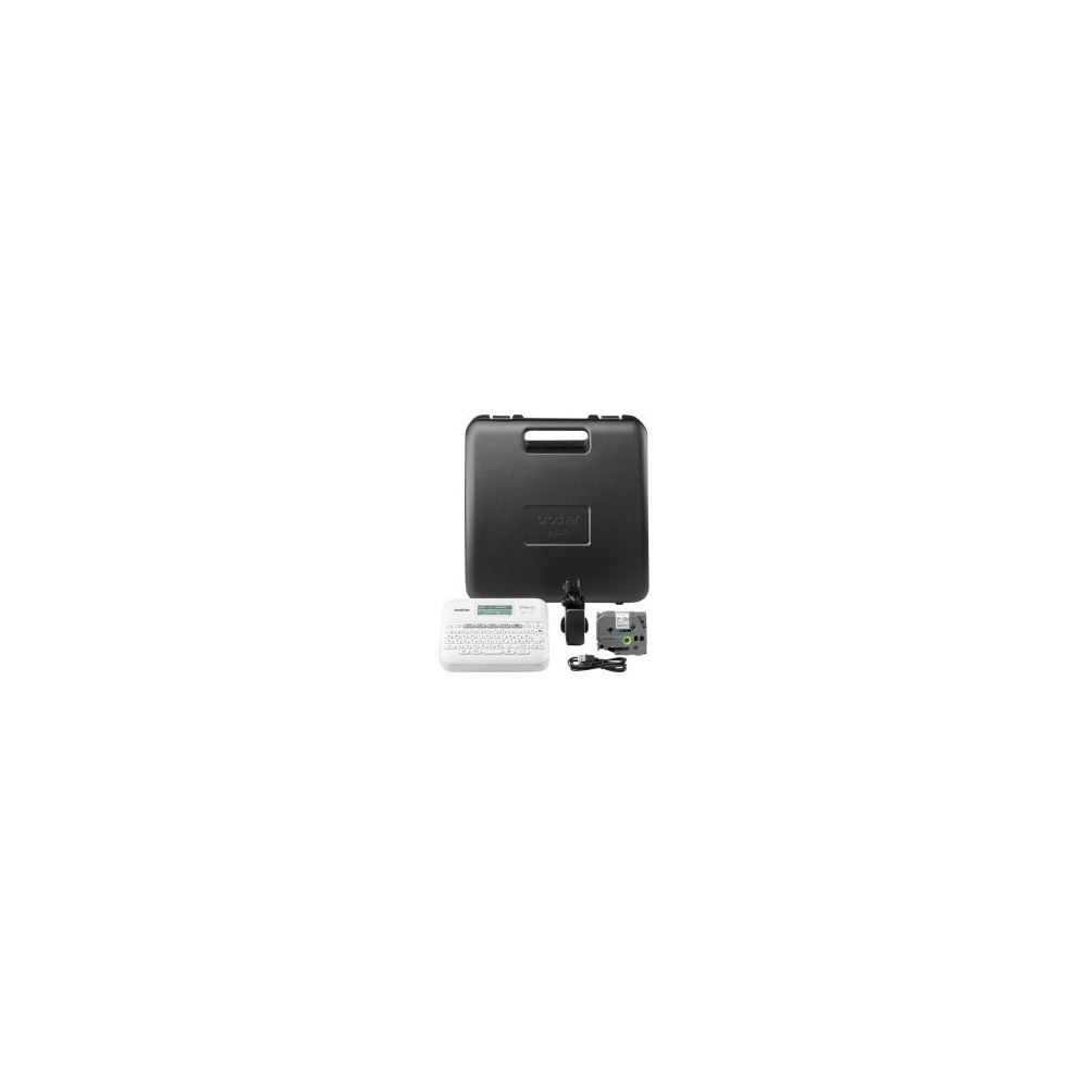 Brother PT-D410VP stampante per etichette (CD) ZINK (Zero-Ink) 180 x 180 DPI Cablato TZe QWERTY