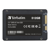 Verbatim Vi550 S3 SSD 512GB - 512 GB - 2.5″ - 560 MB/s - 6 Gbit/s
