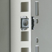 Rittal EL 2094.200 - Dado per server rack - Argento - M6 - 200 g - 200 g - 50 pezzo(i)