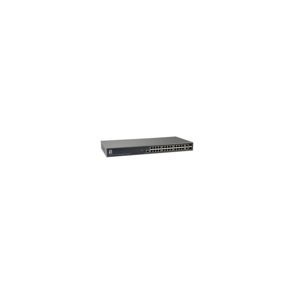 LevelOne GEL-2681 - Gestito - L3 - Gigabit Ethernet (10/100/1000) - Montaggio rack