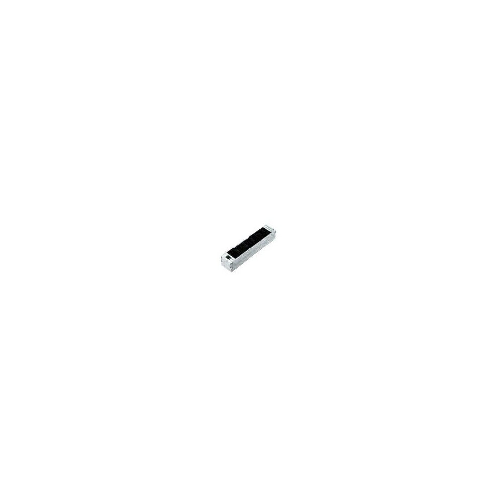 Rittal DK 7856.080 - 6 presa(e) AC - Interno - Accoppiatore C13 - Alluminio - Plastica - Nero - Grigio - 250 mm