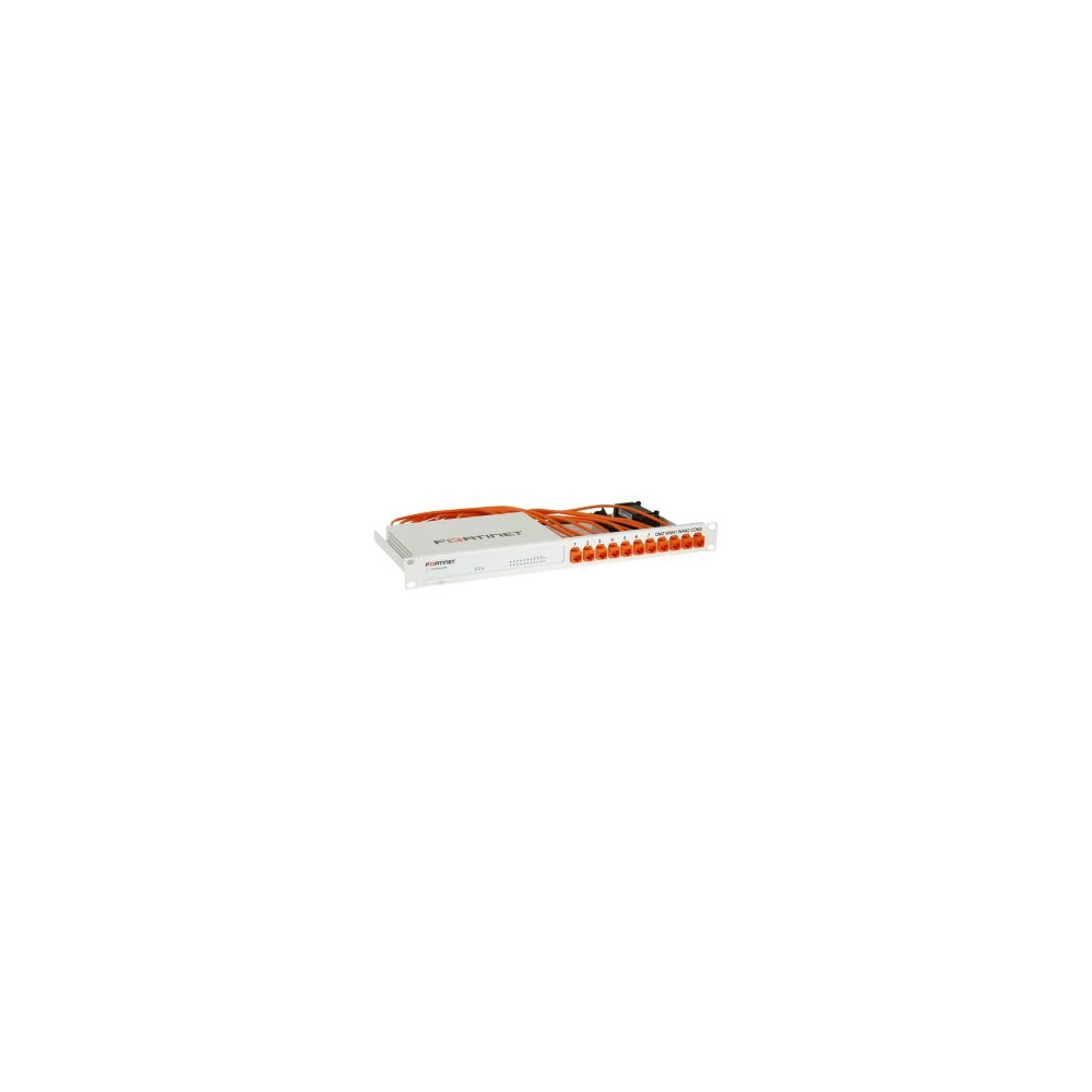 Rackmount.IT RM-FR-T10 - Staffa di supporto - Bianco - 1U - 0,5 m - 19″ - FortiGate 60E FortiGate 61E