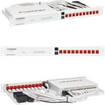 Rackmount.IT RM-FR-T10 - Staffa di supporto - Bianco - 1U - 0,5 m - 19″ - FortiGate 60E FortiGate 61E