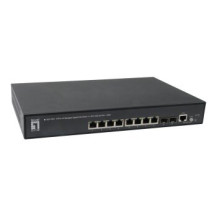 LevelOne GEP-1061 - Switch - gestito - 8 x 10/100/1000 (PoE+)