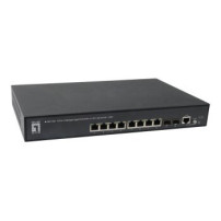 LevelOne GEP-1061 - Switch - gestito - 8 x 10/100/1000 (PoE+)