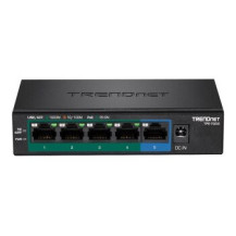 TRENDnet TPE-TG52 5-Port PoE Switch Gigabit PoE+ 32W - Interruttore - 1 Gbps