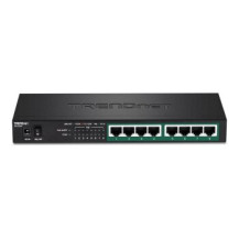 TRENDnet TPE-TG84 8-Port PoE Switch Gigabit PoE+ 65W - Interruttore - 1 Gbps