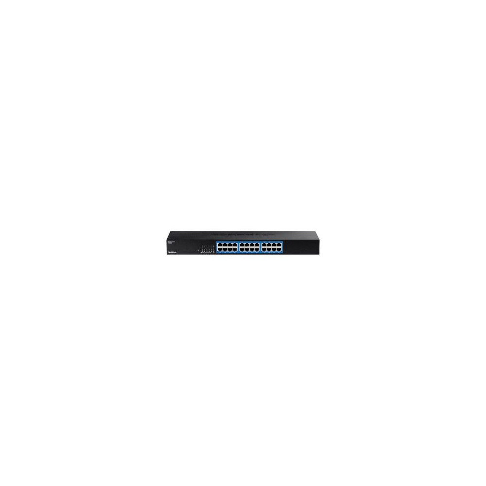 TRENDnet TEG-S25 24 Port Gigabit Switch Rack Mount - Interruttore - 1 Gbps