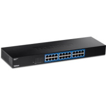 TRENDnet TEG-S25 24 Port Gigabit Switch Rack Mount - Interruttore - 1 Gbps