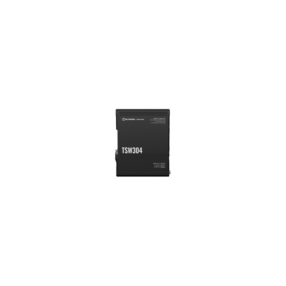 Teltonika TSW304 - Switch - 4 x 10/100/1000 - an DIN-Schiene montierbar