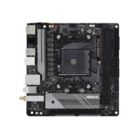ASRock A520M-ITX/ac - Motherboard - Mini-ITX - Socket AM4 - AMD A520 Chipsatz - USB-C Gen1, USB 3.2 Gen 1 - Gigabit LAN, Wi-Fi,