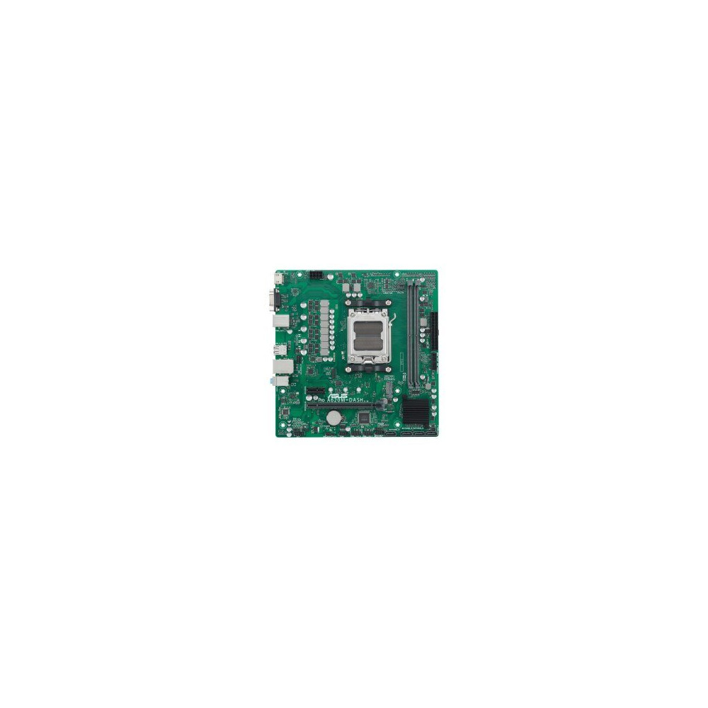 ASUS A620M-DASH-CSM - Scheda madre - micro ATX - Socket AM5 - Chipset AMD A620 - USB 3.2 Gen 1 - Gigabit LAN - Grafica integrata