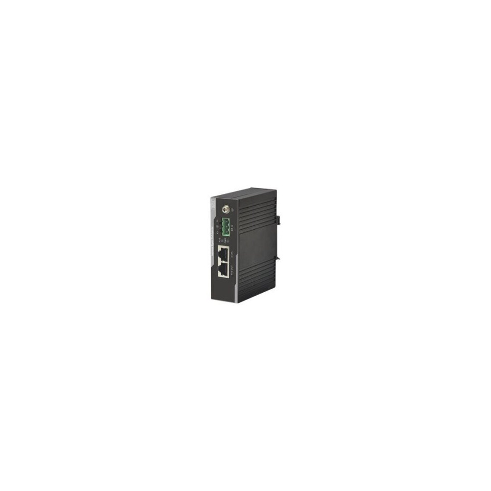 DIGITUS Iniettore PoE+ Gigabit Ethernet industriale, 802.3 af/at, 60 W