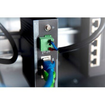 DIGITUS Iniettore PoE+ Gigabit Ethernet industriale, 802.3 af/at, 60 W